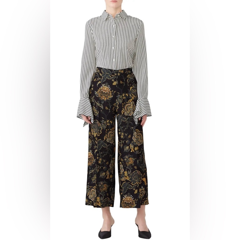 Fuzzi- Cady Printed Pants. Size 4